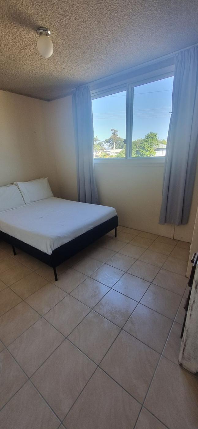 Bed made and room ready for the next guest